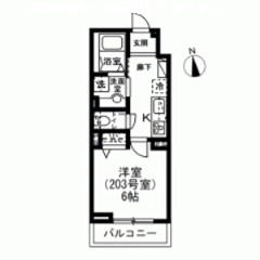 ルミエールM 間取り図