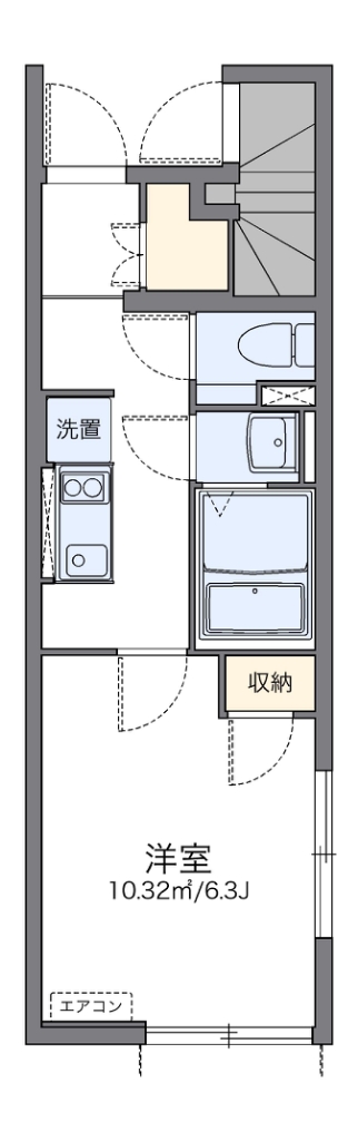 レオネクストドゥ　ファルコン 間取り図