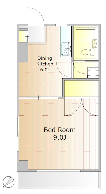 サンセット 間取り図