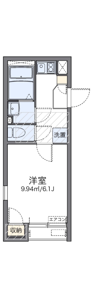 レオネクストライフワン 間取り図