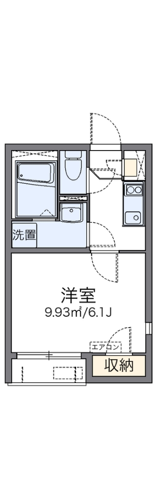 レオネクストフレシールコート 間取り図