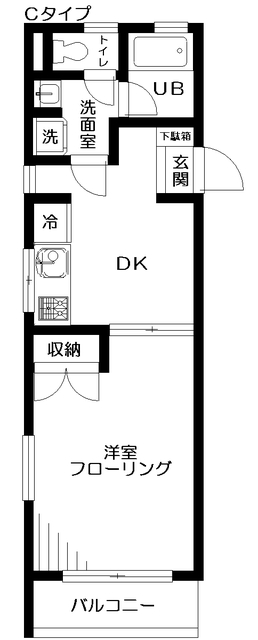 ＮＫハイツ３ 間取り図