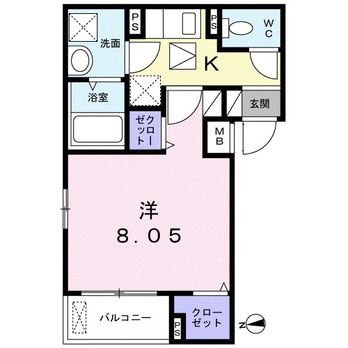 ベルフィオーレ戸越 間取り図