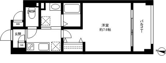 WISTERIA　KOMAZAWA 間取り図