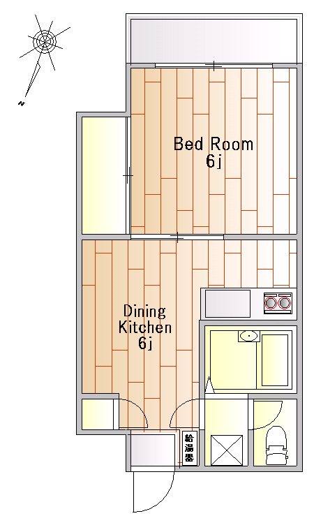 シャンテ三宿 間取り図