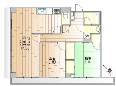 学芸大ＫＹハイツ 間取り図