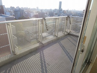 アクシア池袋 ベランダ
