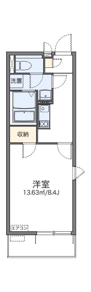 レオネクスト落合南長崎 303号室 間取り