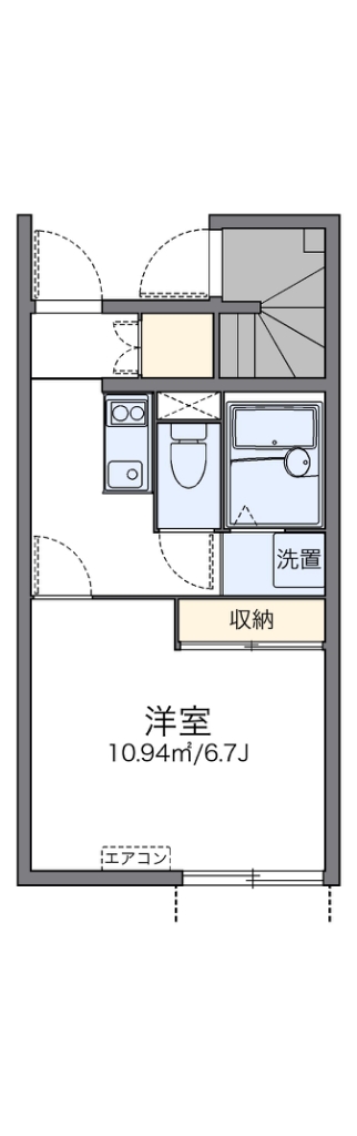レオネクスト善福寺ホームス 101号室 間取り