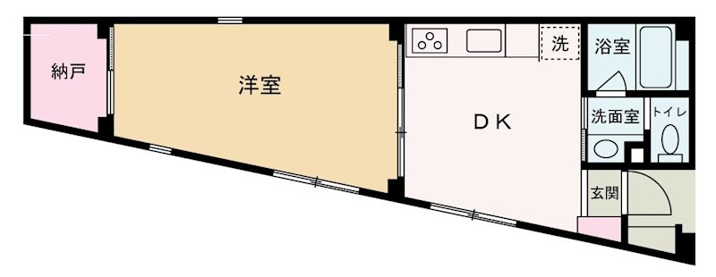 Impleos池袋椎名町 302号室 間取り
