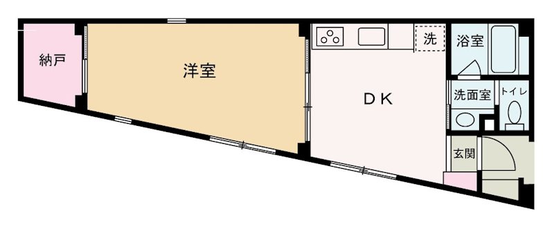 Impleos池袋椎名町 102号室 間取り