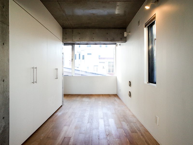 apartment nonet ベッドルーム