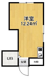 レジェンドⅢ 105号室 間取り
