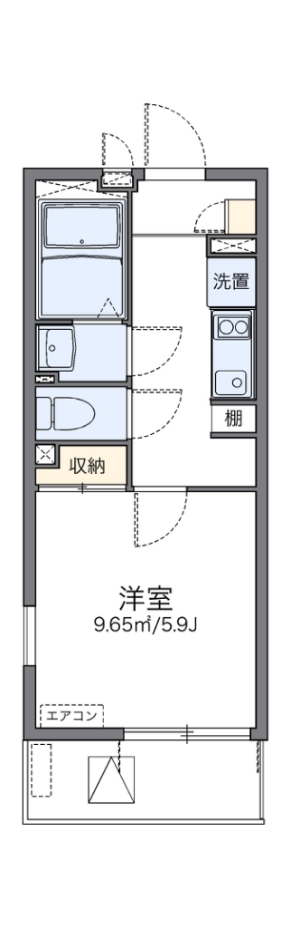 レオネクスト赤堤グランデ 301号室 間取り