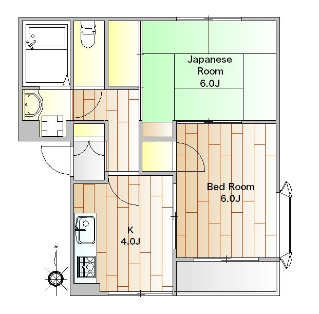 アビタシオン自由が丘 302号室 間取り