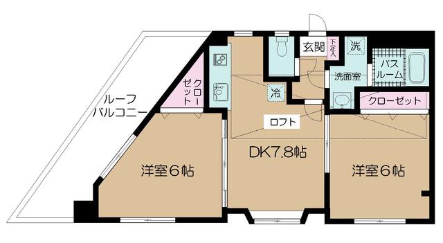 キャスル永福町 301号室 間取り