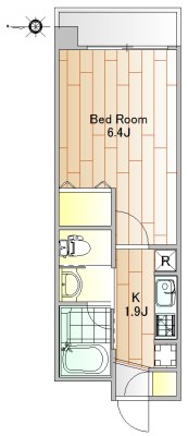 ヒルサイドクレソン 402号室 間取り