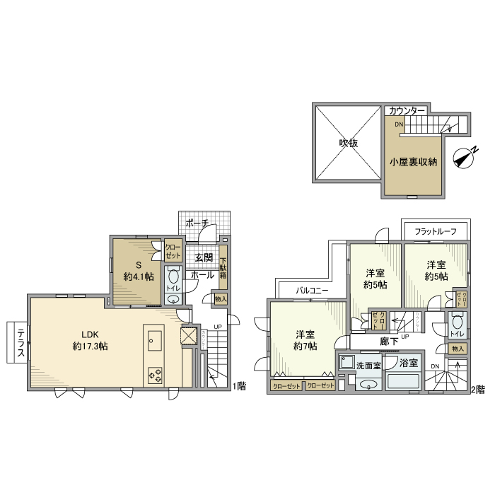 高井戸東戸建 間取り