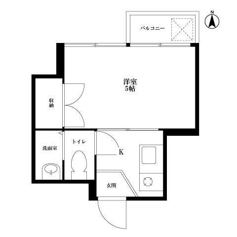 益谷ハイツ 間取り図