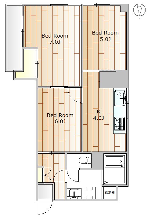 シャンテ三宿 間取り図