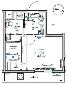 ウィリア鷺宮 間取り図
