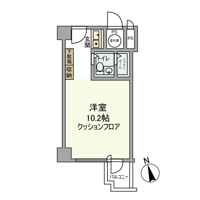 サンモール道玄坂 415号室 間取り