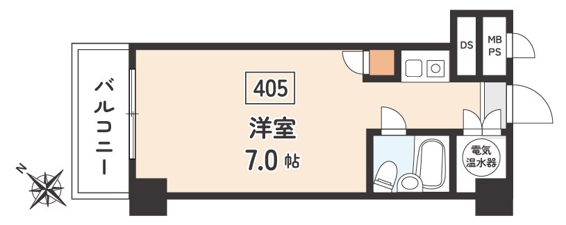 東池袋マンション 間取り図