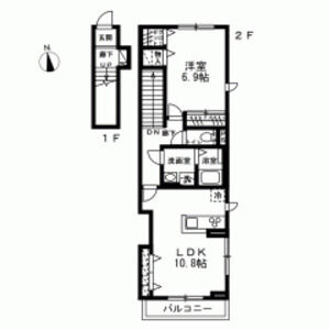 MoGA 下北沢 間取り図