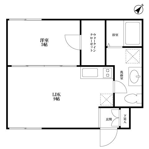 エリアーナ西新宿 間取り図