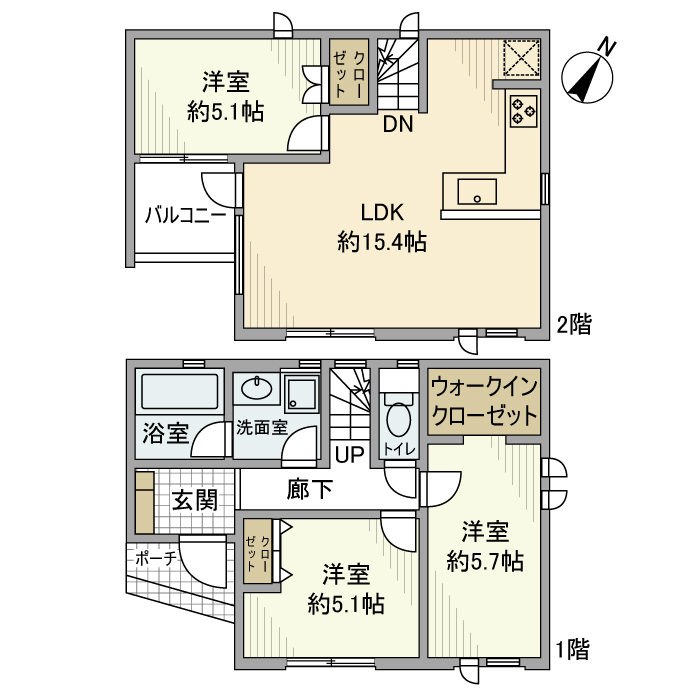 和泉戸建 間取り