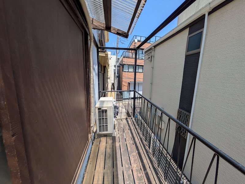 中央町1丁目戸建 ベランダ