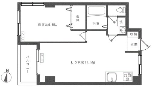 テラス・レイクマウント 間取り図