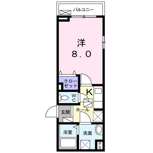ヴィラージュ北沢 間取り図
