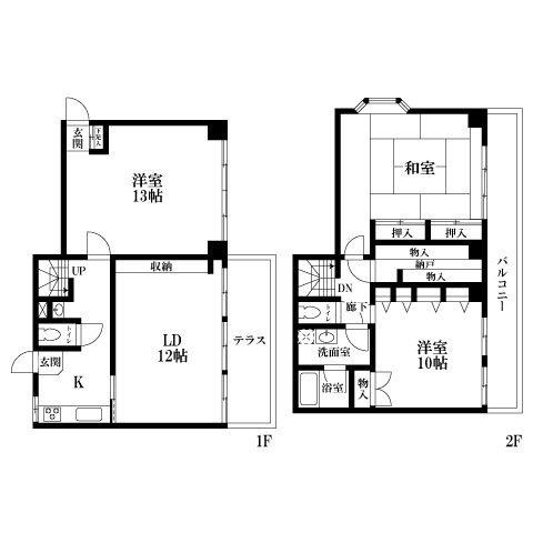 西大久保イレブン 間取り図
