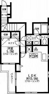 グリーンガーデン成城 間取り図