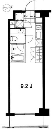 フレンシア麻布十番ノース 間取り図
