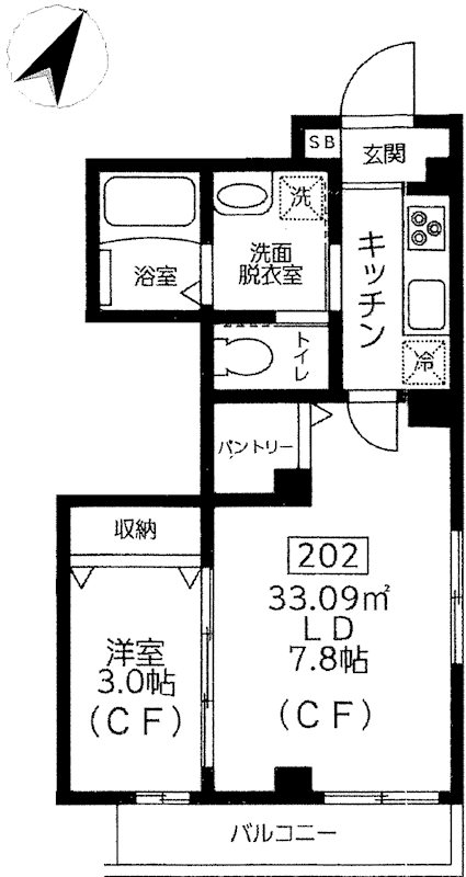 プティ　サリチェ 間取り図