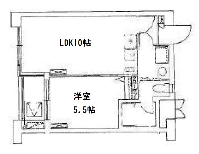 プラザ南大井 間取り図