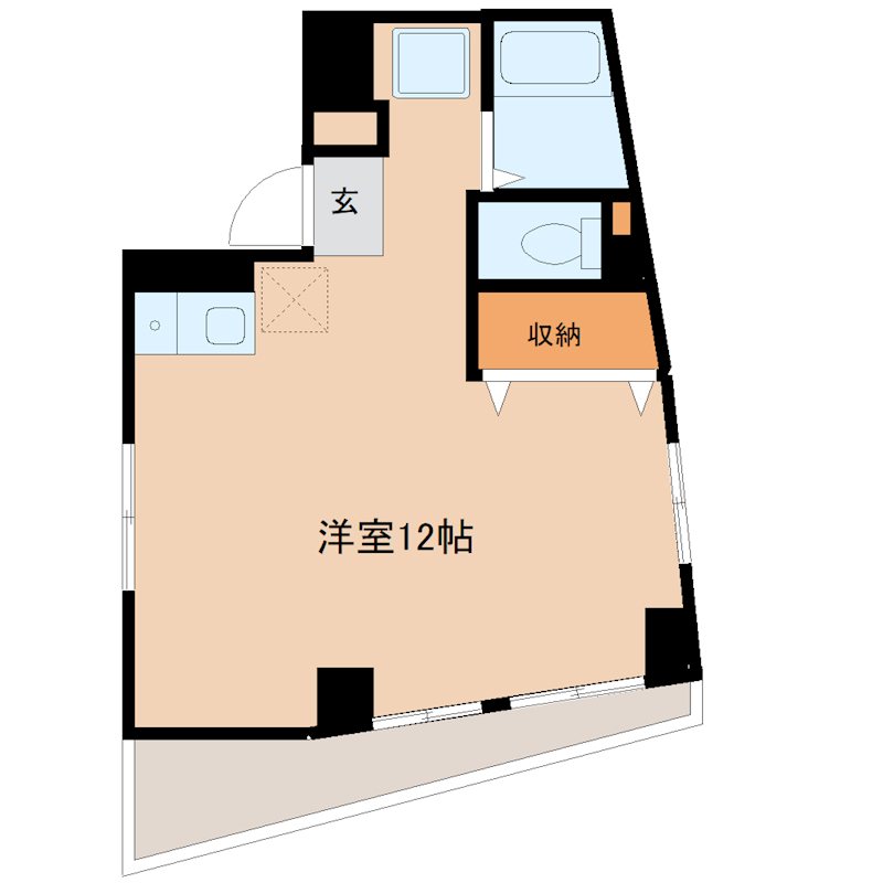リベール弥生 間取り図