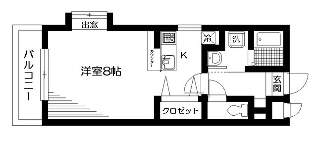 ＭＵスクエア等々力 間取り図