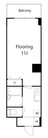 K&amp;amp;MハイツⅢ 間取り図