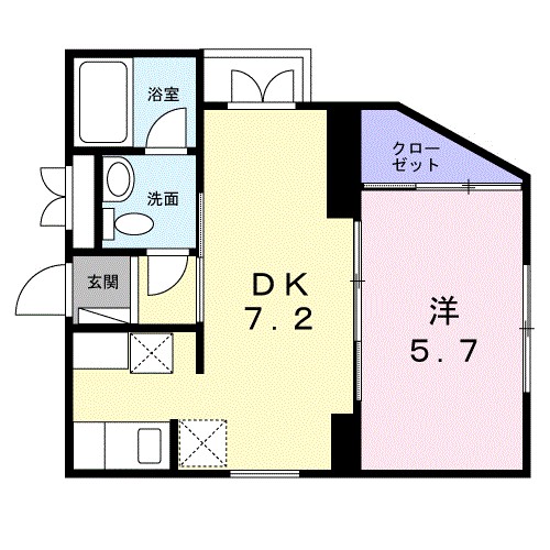 サクラディアⅢ 間取り図