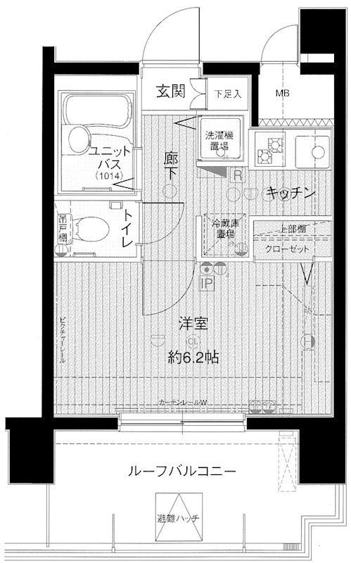 メインステージ広尾 間取り図