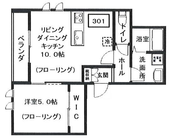 仮）へーベルメゾン代々木上原 間取り図