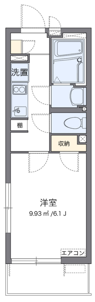 クレイノリバー　ＫⅢ 間取り図