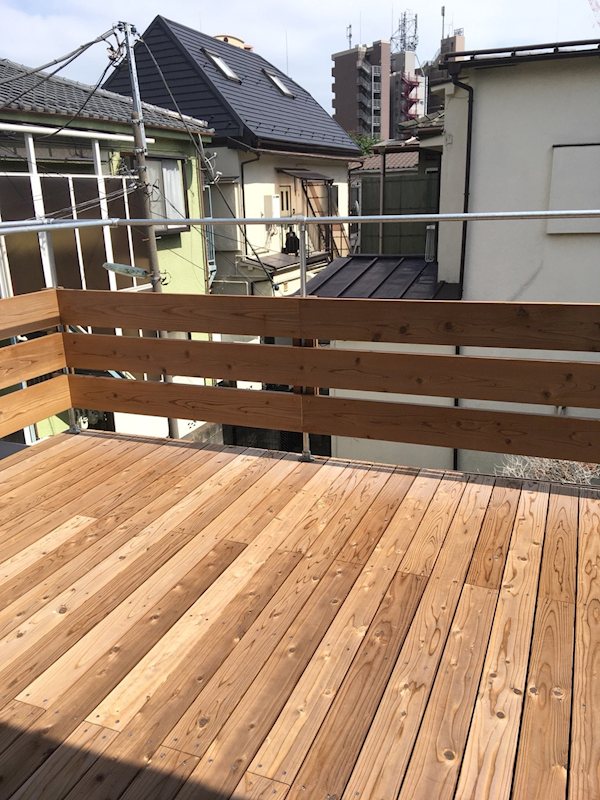 荏原6(109-5-5)戸建 ベランダ