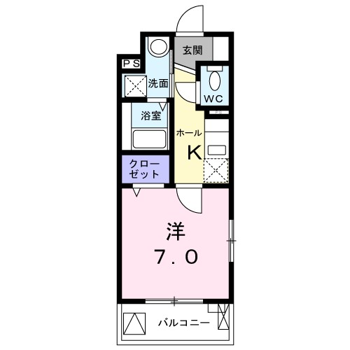 リ　クラウド　クルー 間取り図