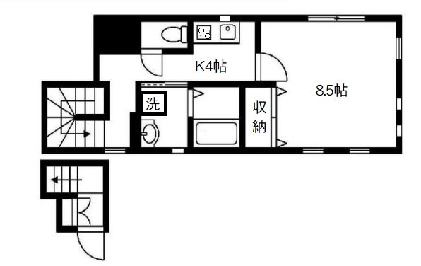 ル・モナミ 間取り図