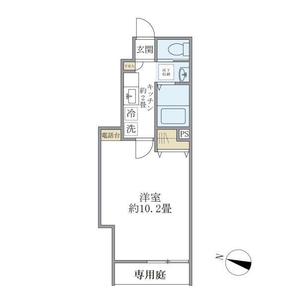 セレ渋谷本町 間取り図