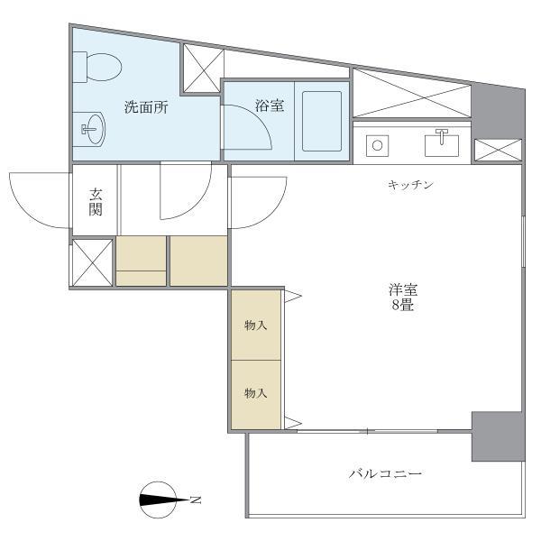 ポプラハウス 間取り図